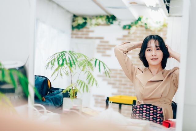 効果を期待する女性