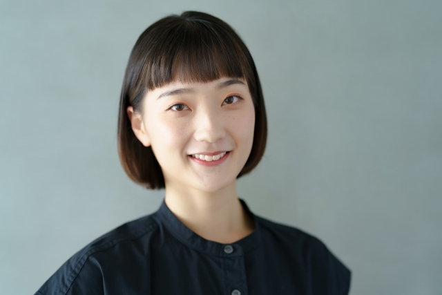 オン眉 ぱっつん前髪