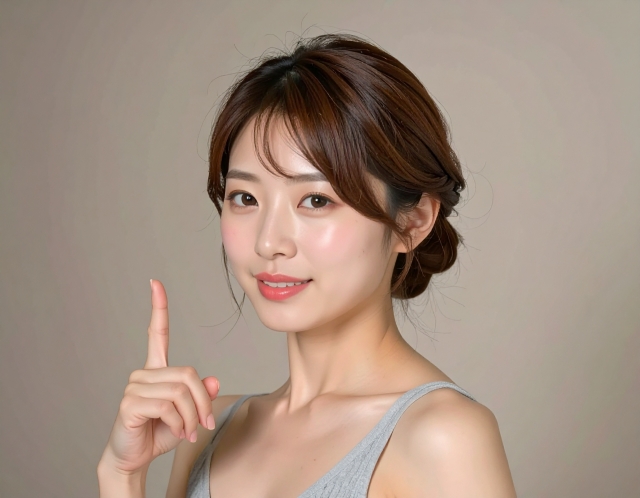 提案をする女性