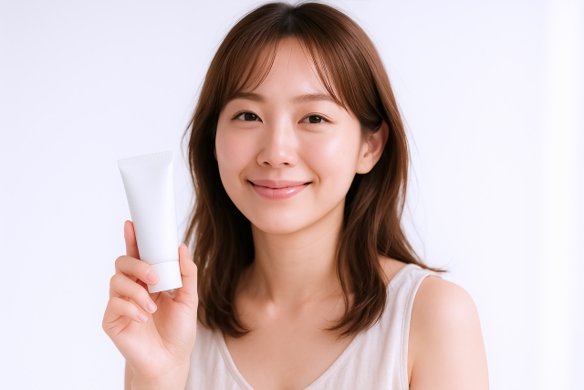 スキンケア　女性イメージ