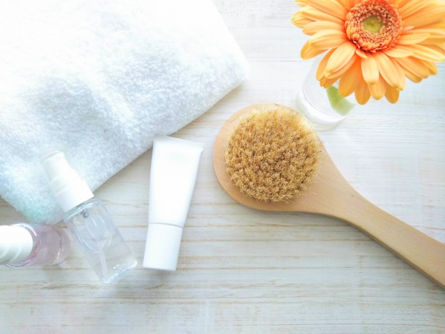 コスメとブラシ