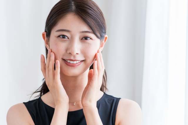 若い女性のビューティーイメージ