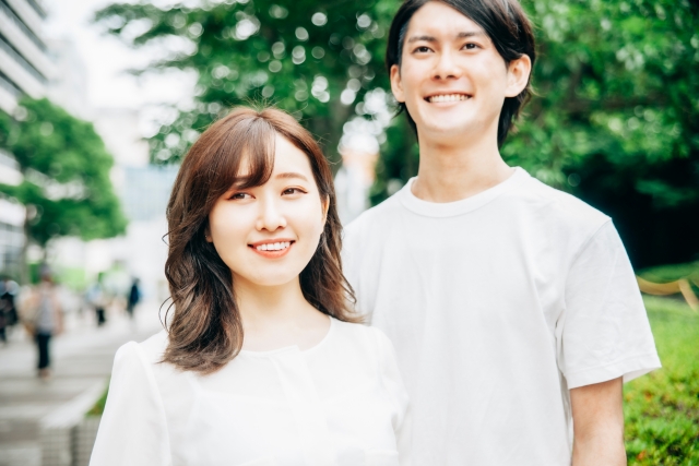 カップル　男女