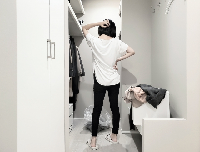 片付けできない女性