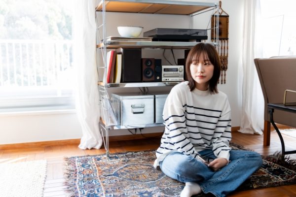 女性一人暮らし